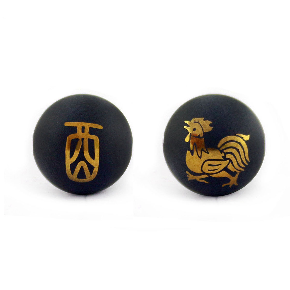 Zodiac Rooster Diameter 12mm horizontal hole