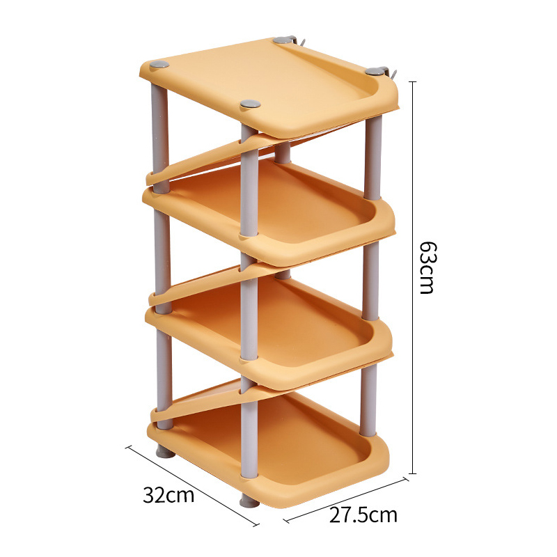 7 Layers Goose Yellow Without Umbrella Rack   Side Double Hooks