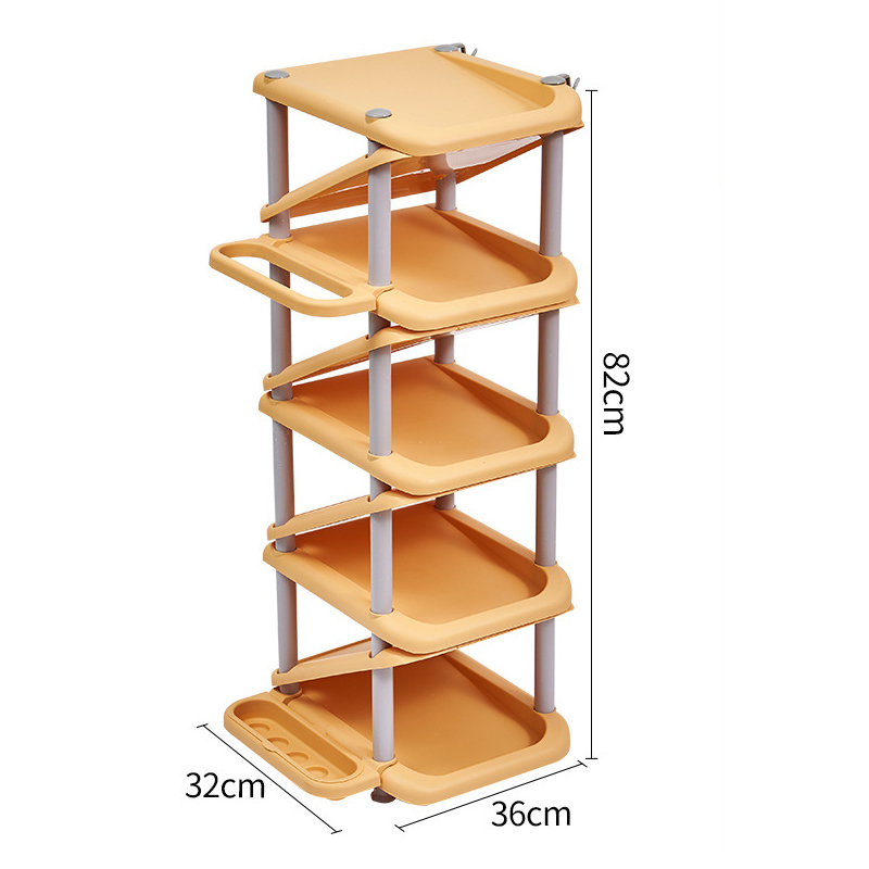 9 Layers Goose Yellow Umbrella Rack   Side Double Hooks