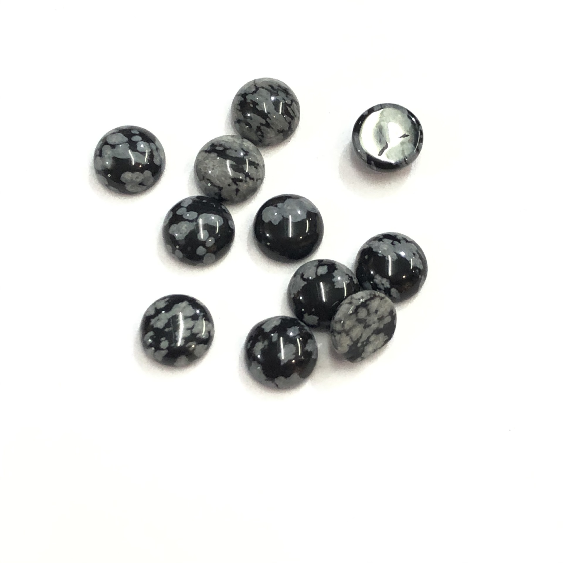 13 snowflake obsidian