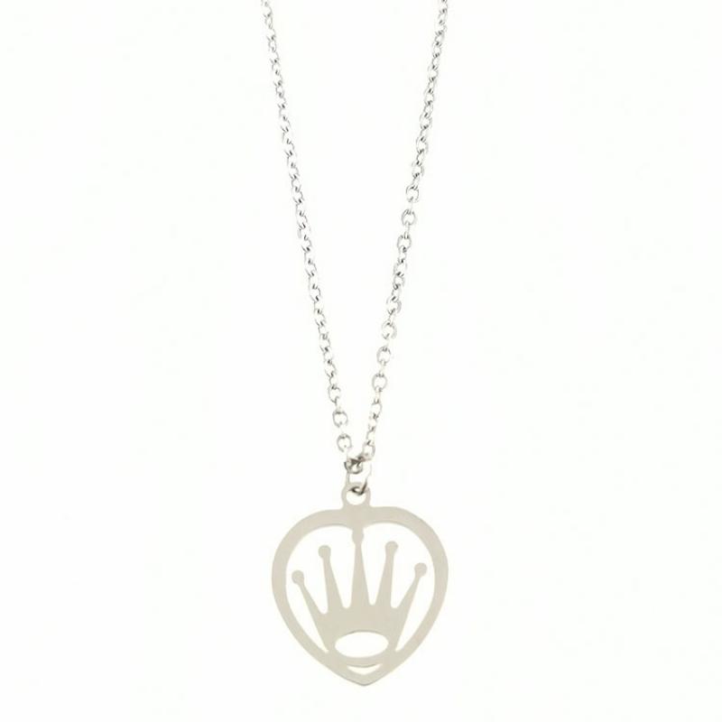 Silver Pendant + O Chain