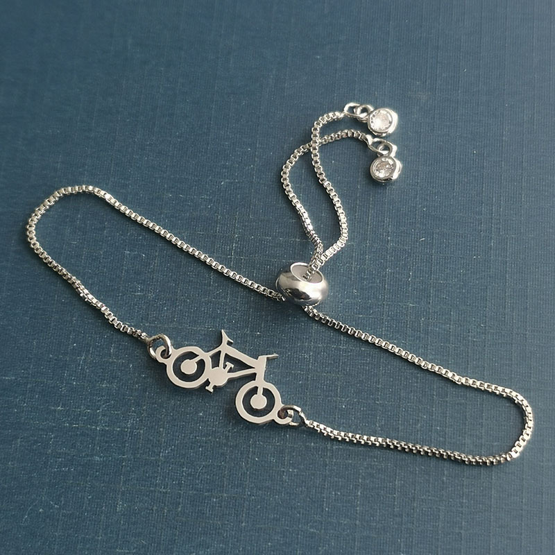 Silver Pendant + Bracelet