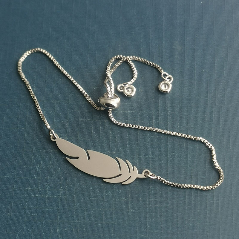 Silver Pendant + Bracelet