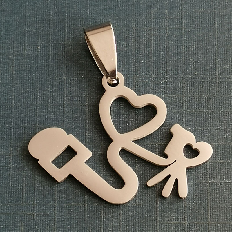 silver pendant