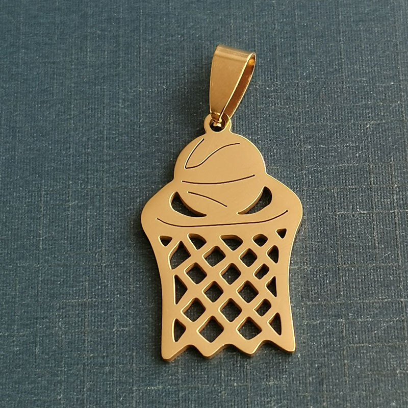 4:gold pendant