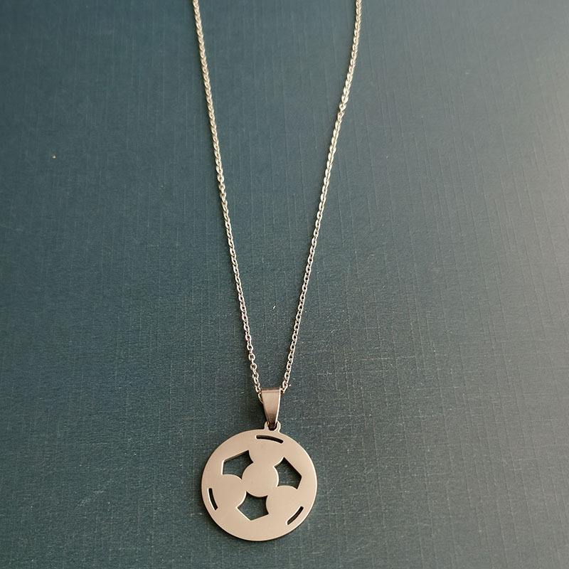 Silver Pendant + O Chain