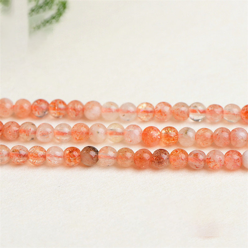 Golden strawberry crystal 4mm (about 98 pieces)