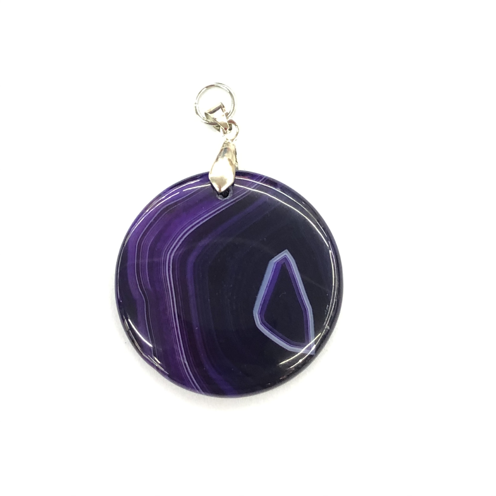 7:Deep Purple Striped Agate