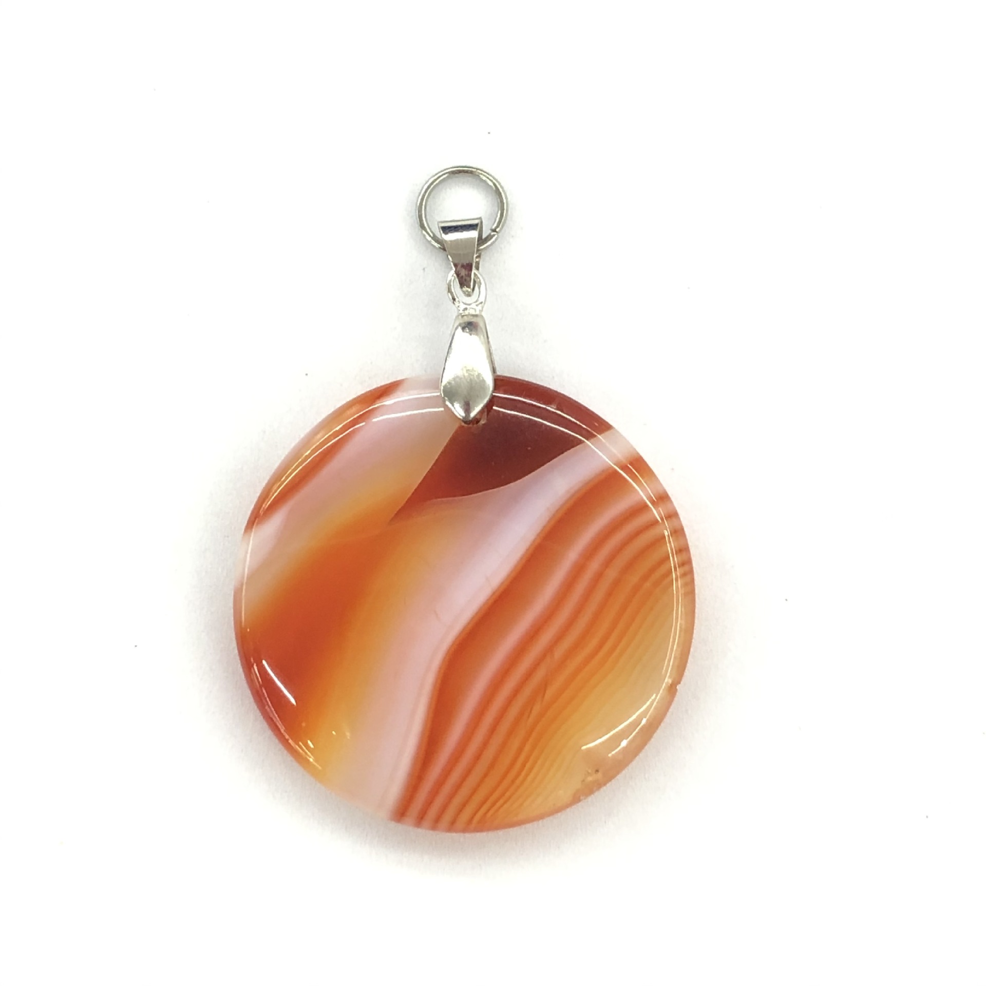 8:Orange Striped Agate