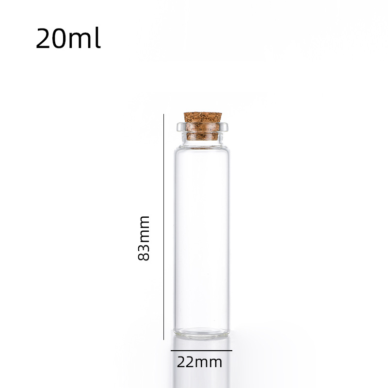 22x80mm clear (20ml)