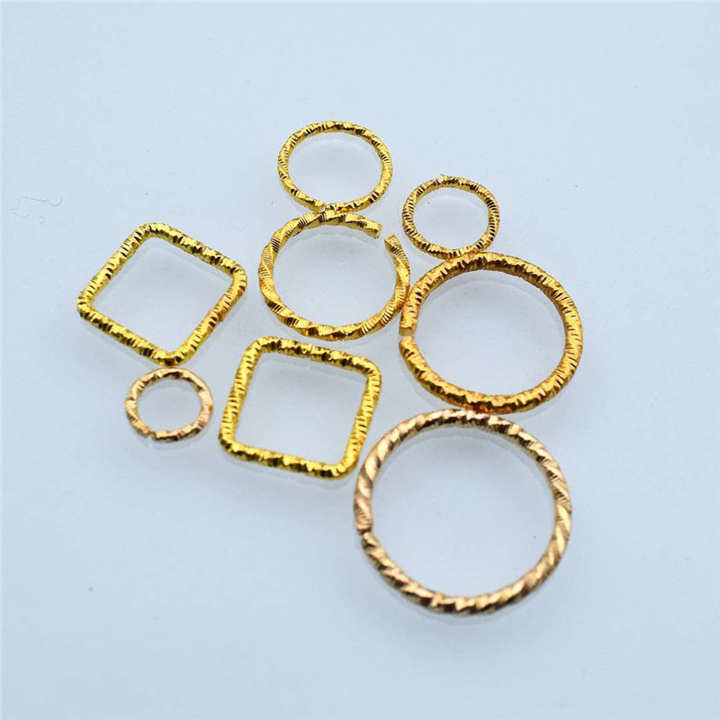 imitation gold Round 1.2*8mm