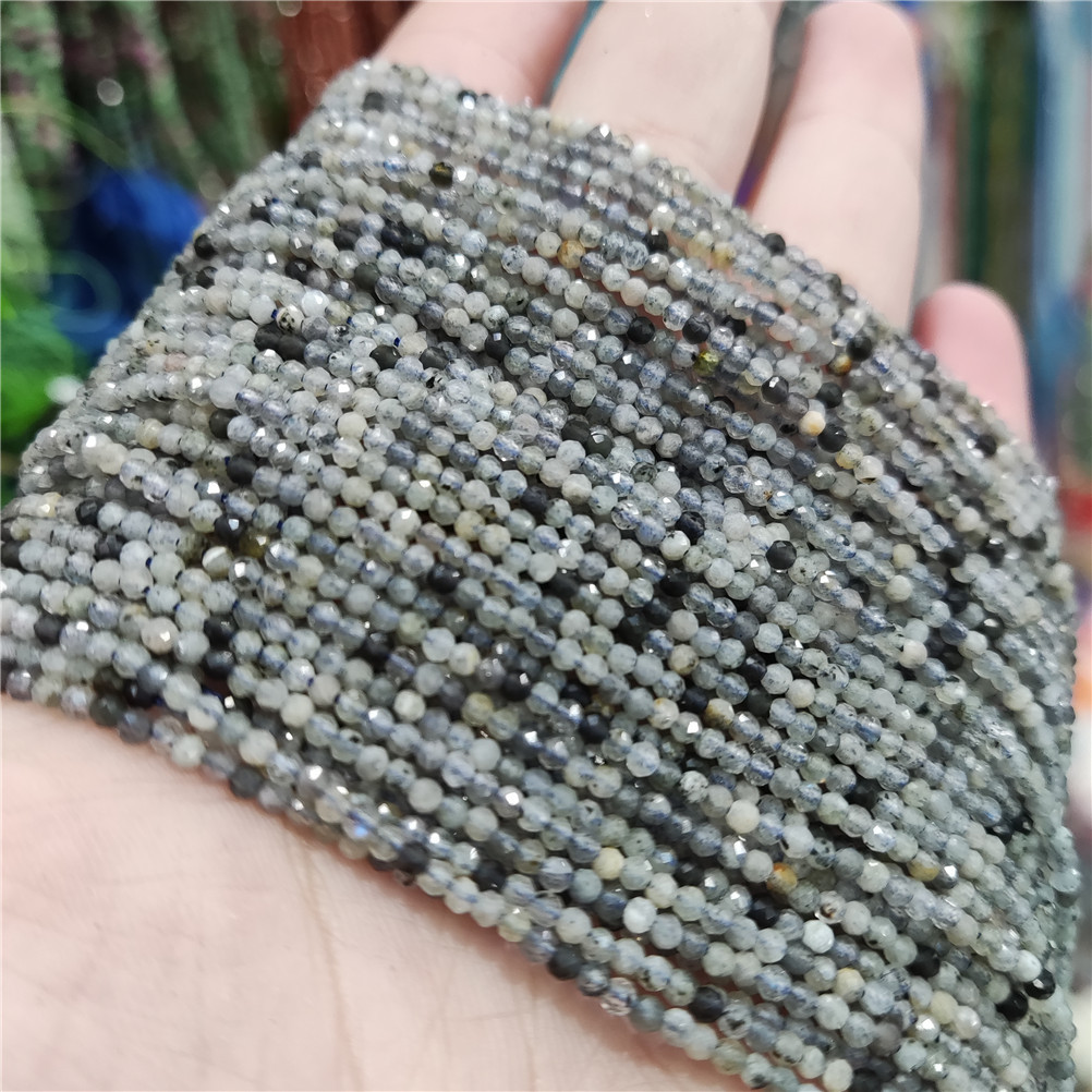 4:2mm gray glitter stone (poor)