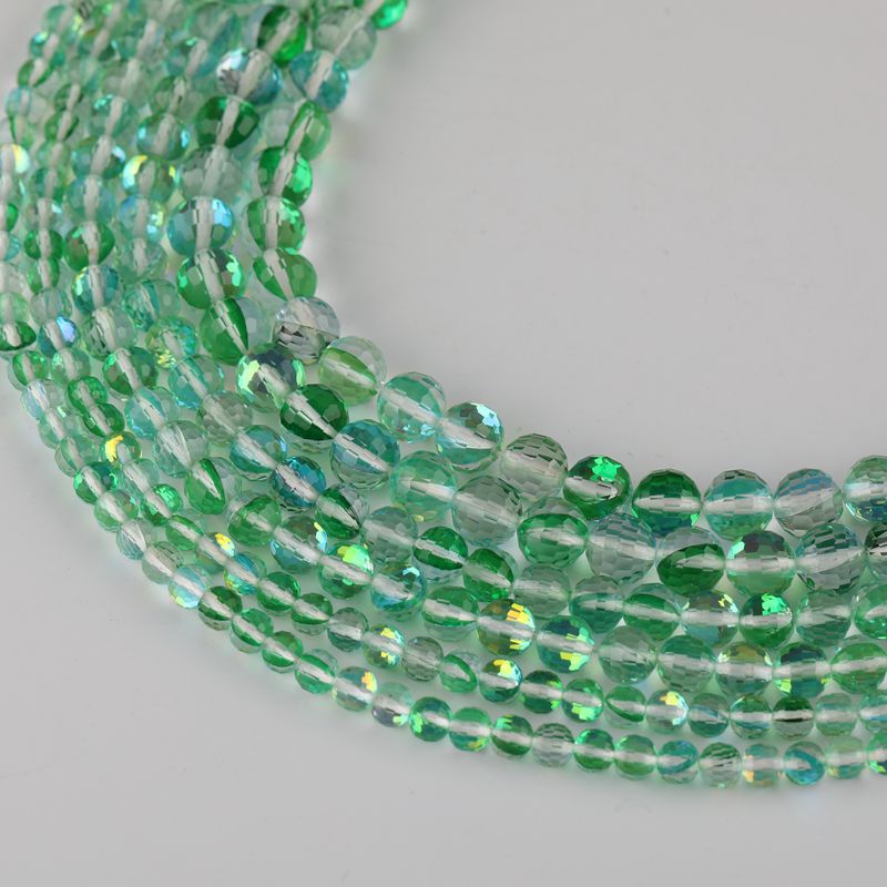 green 10mm, 35pcs/strand