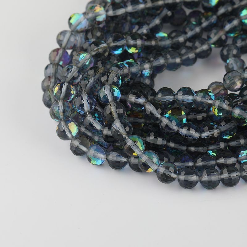 dark blue 8mm, 45pcs/strand