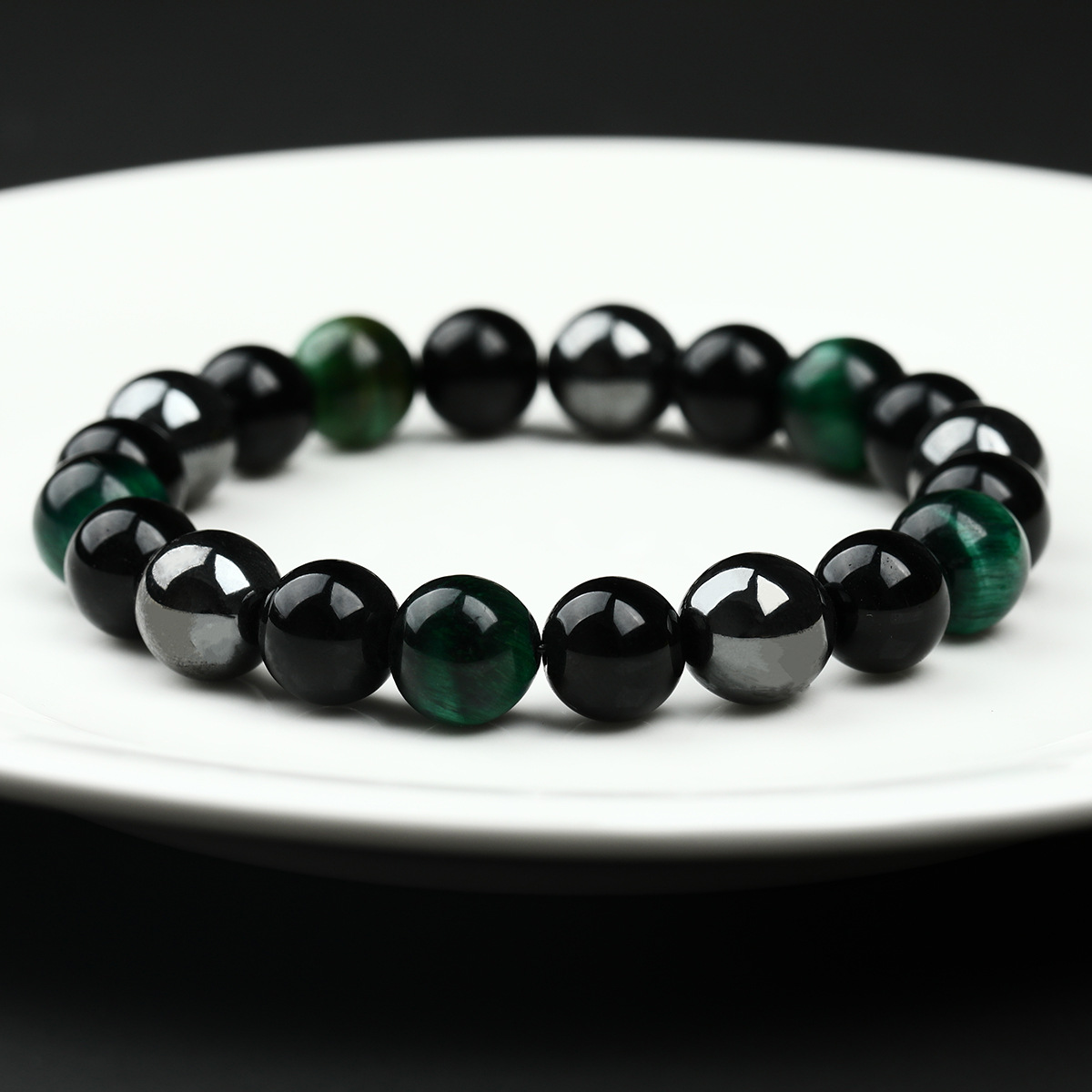 6:10mm green tiger eye