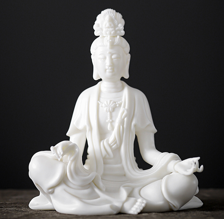 1:Guanyin ornament 11.5*14.5cm