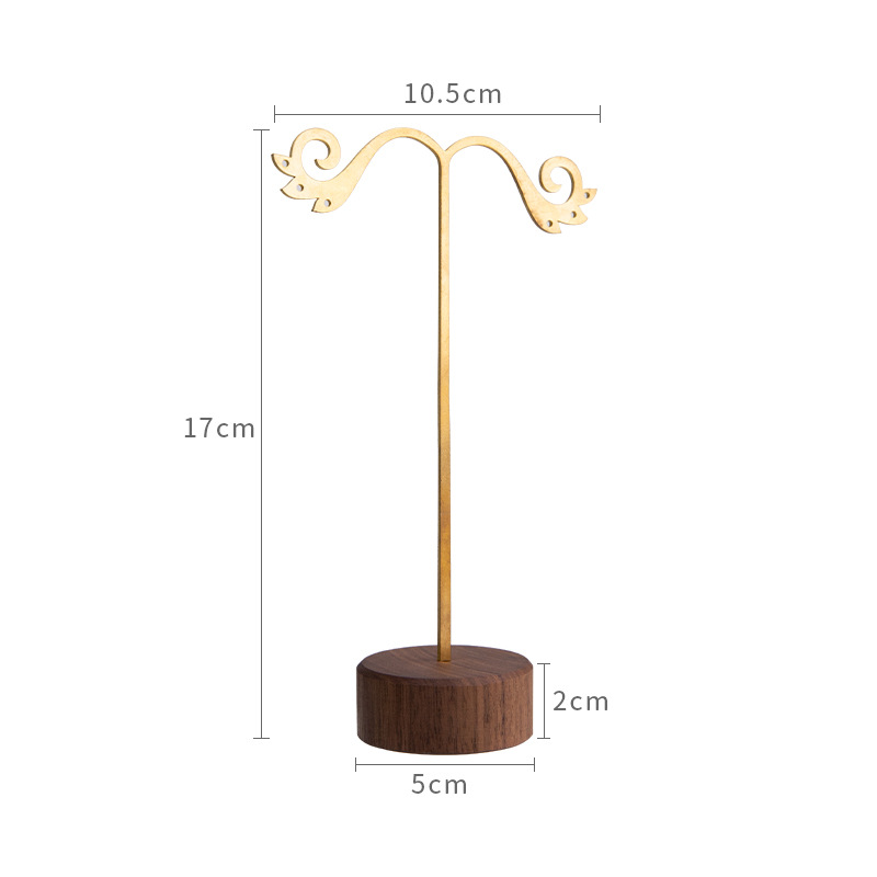 2:Beard earring rack size