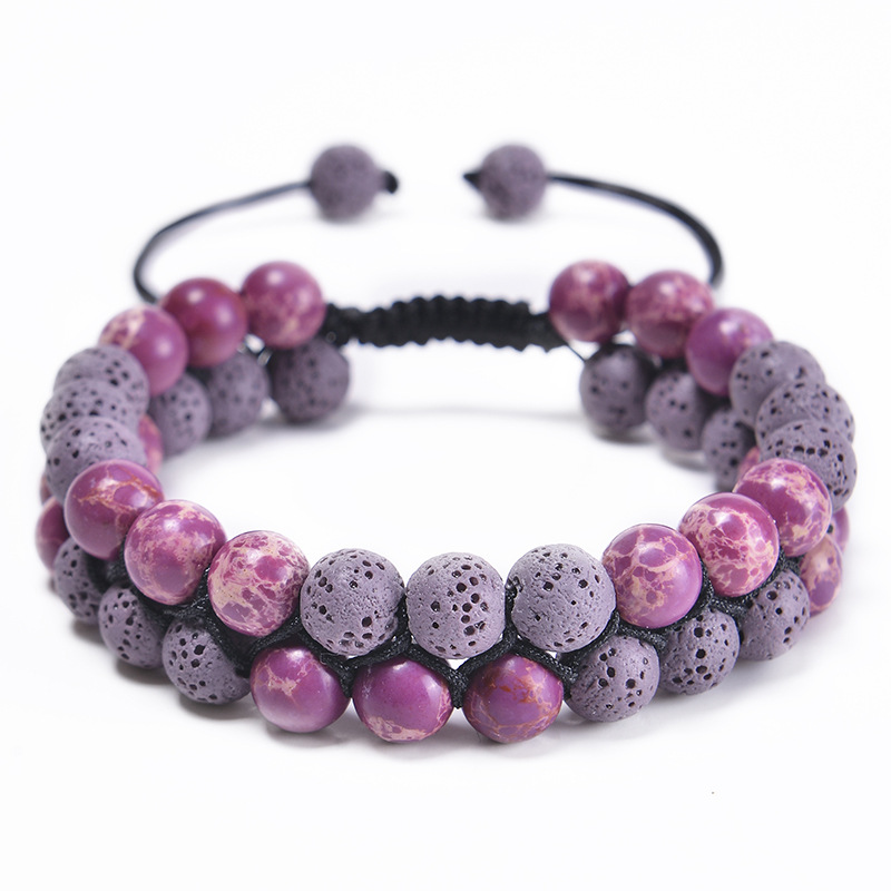 Double Layer Color Volcano Bracelet-2