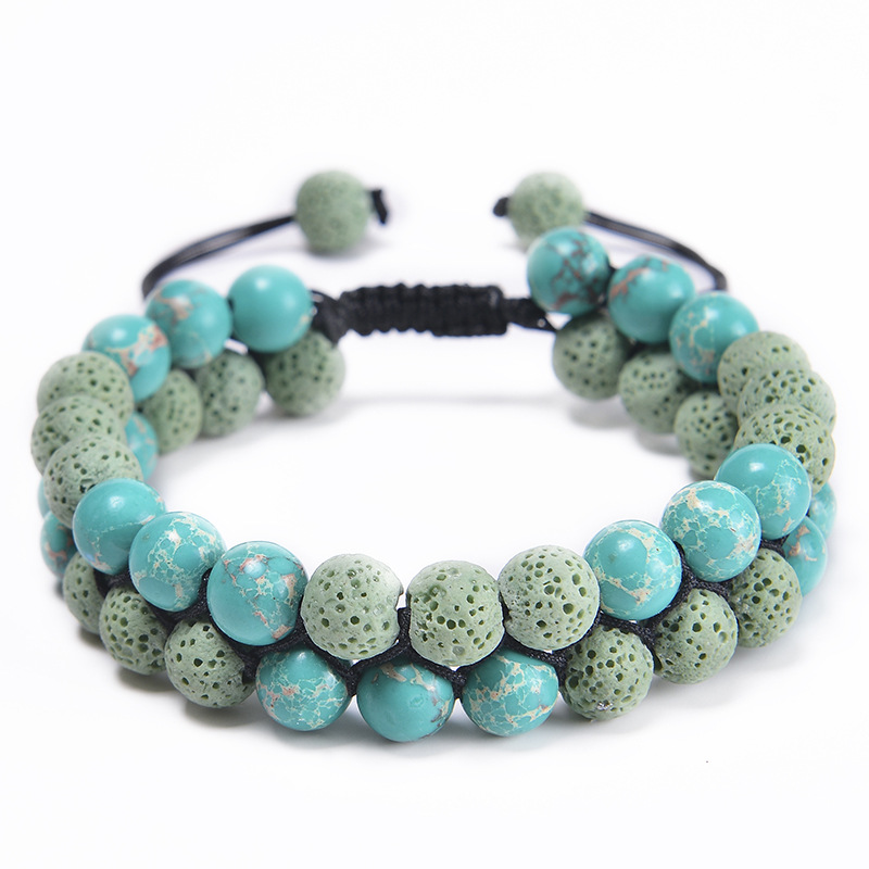 Double Color Volcano Bracelet-1