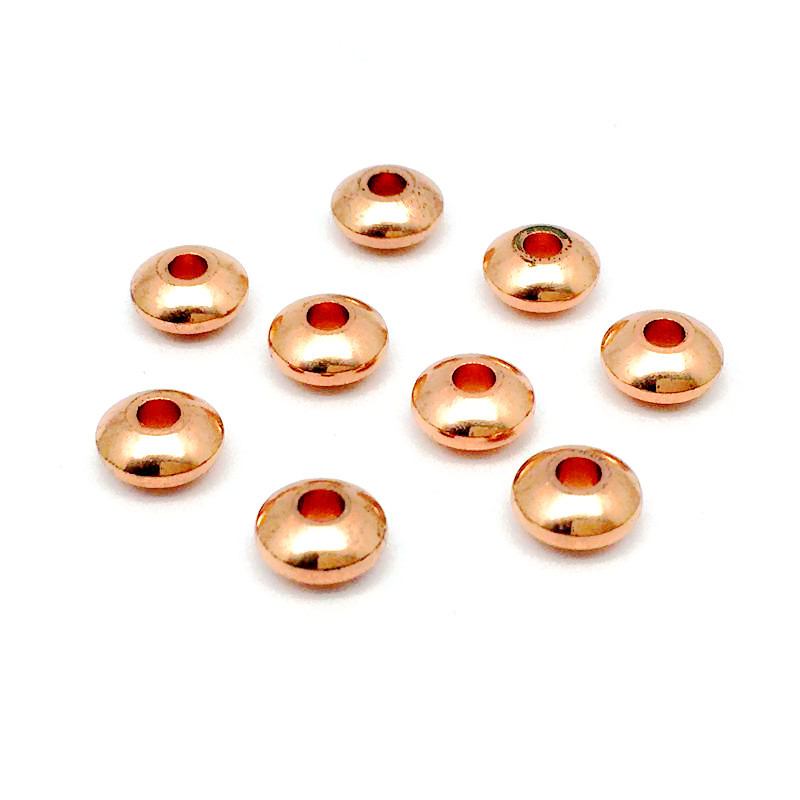 rose gold color 6*3*2mm