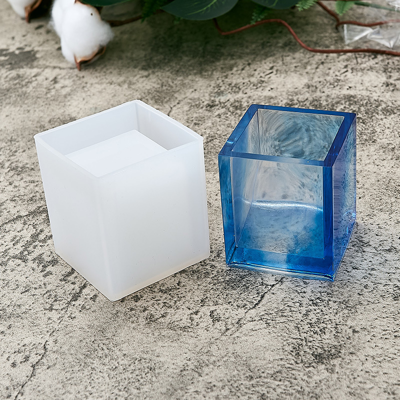 Square Pen Holder Silicone Mold