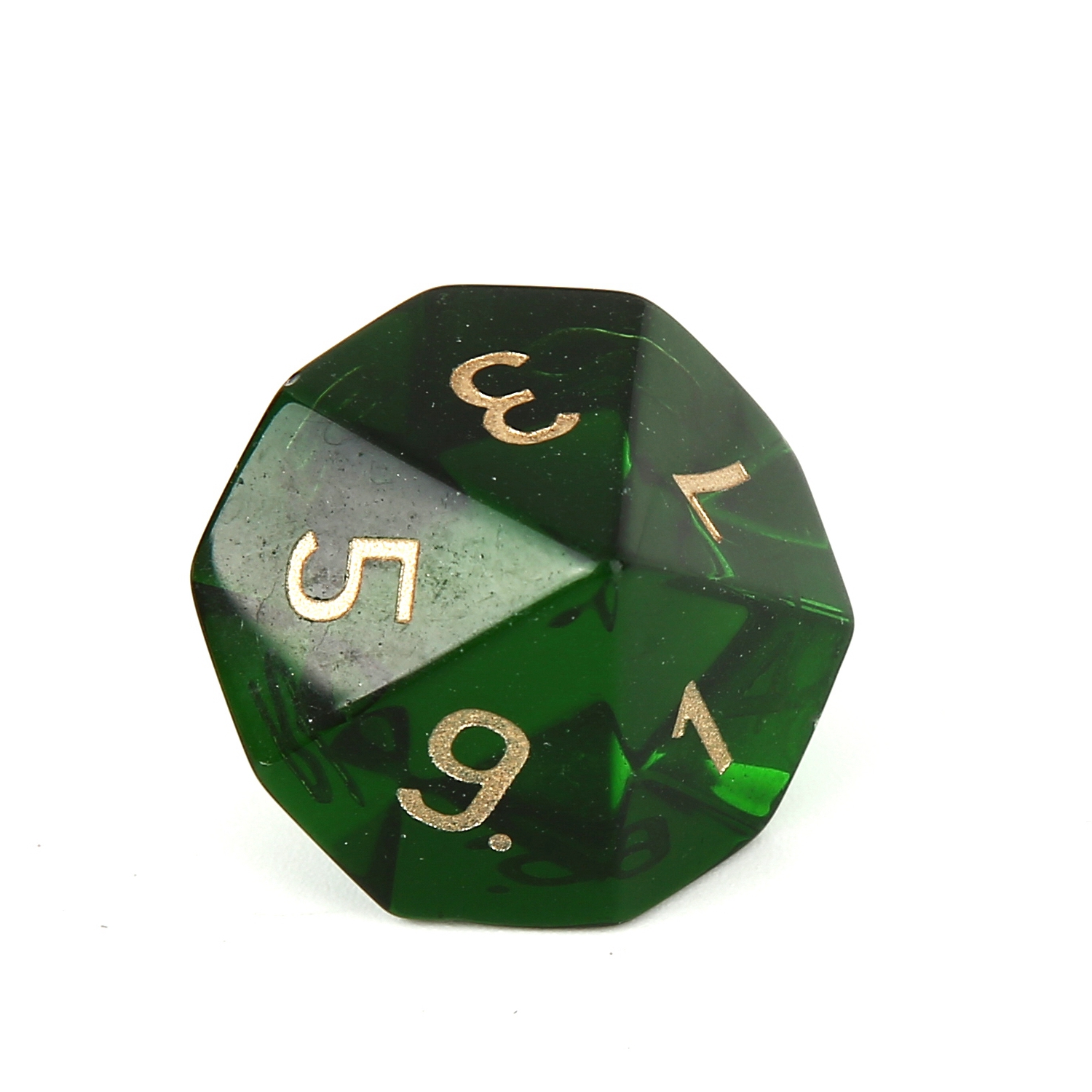 D10 icosahedron