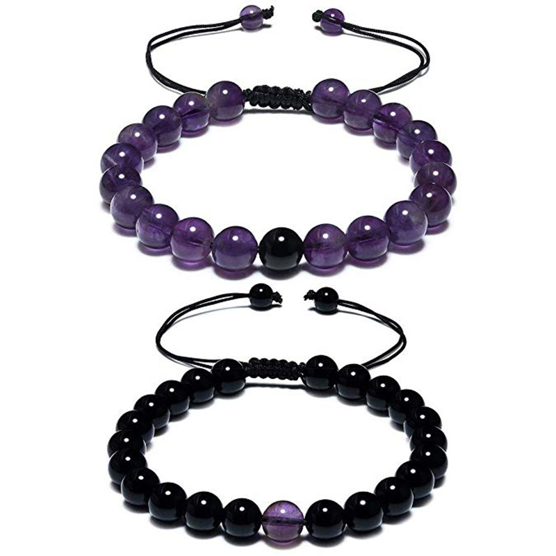 Purple + Volcanic Stone