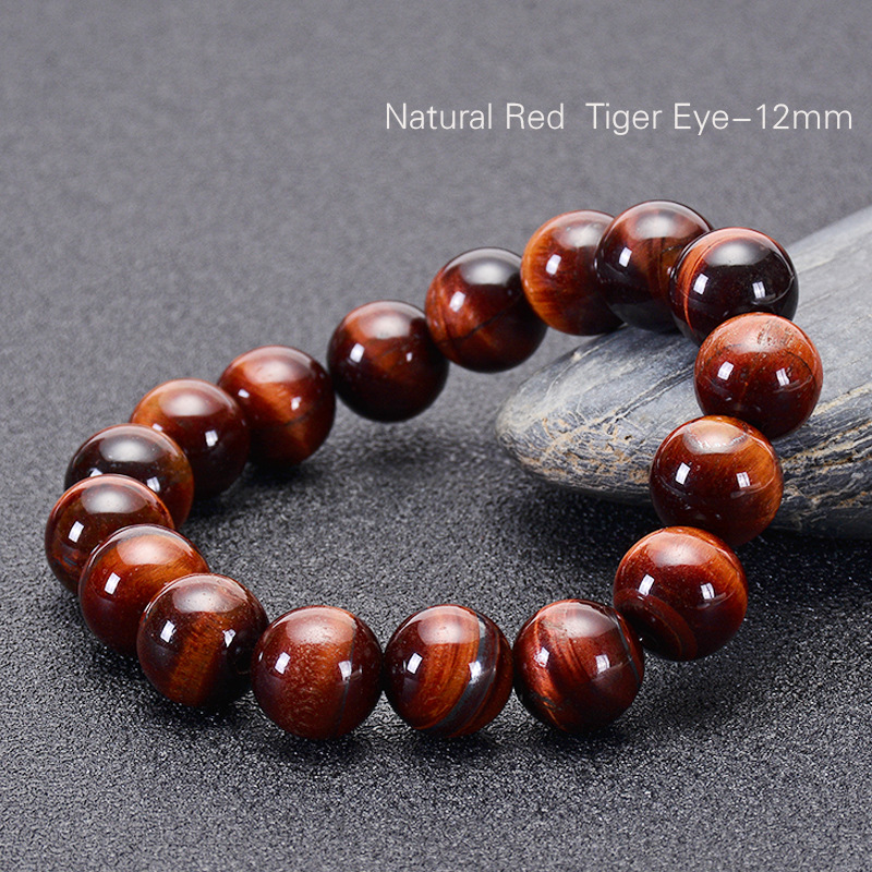 Natural Red Tiger Eye (12mm)