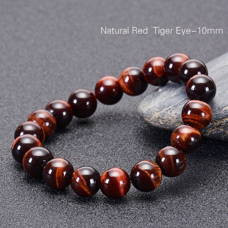 Natural Red Tiger Eye (10mm)