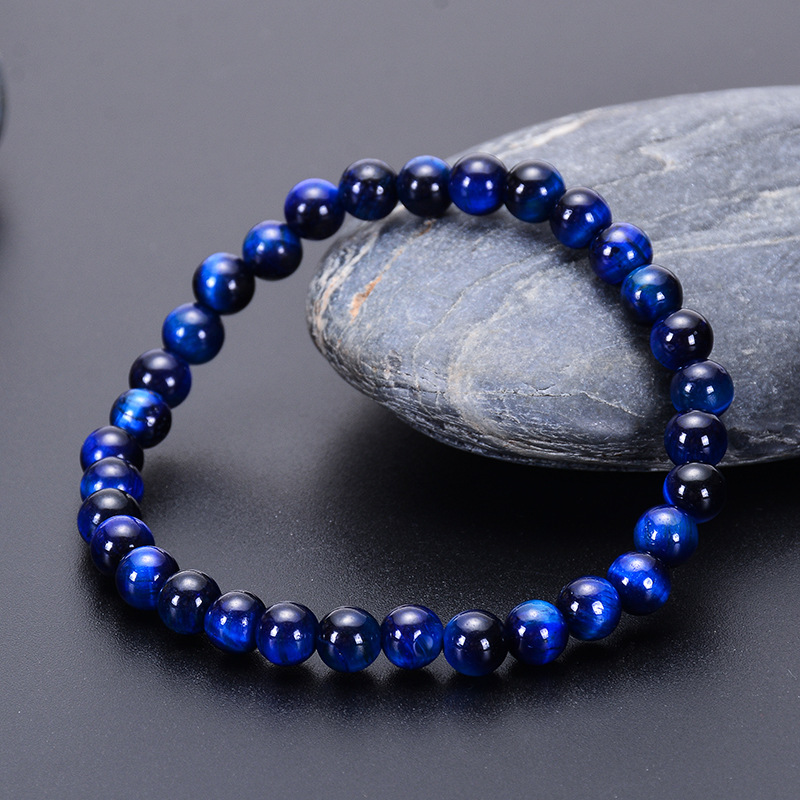 1:Natural Blue Tiger Eye (6mm)