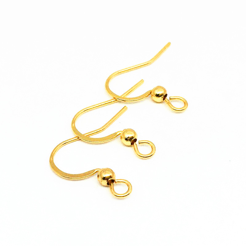 4:Golden 3.0 mm beads