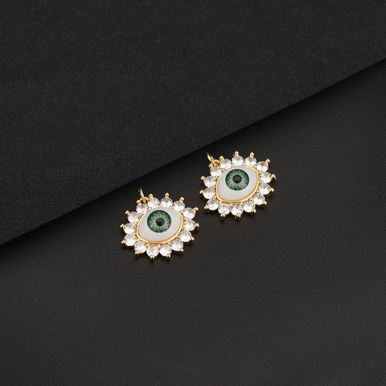 14:D722 Green 25x22mm