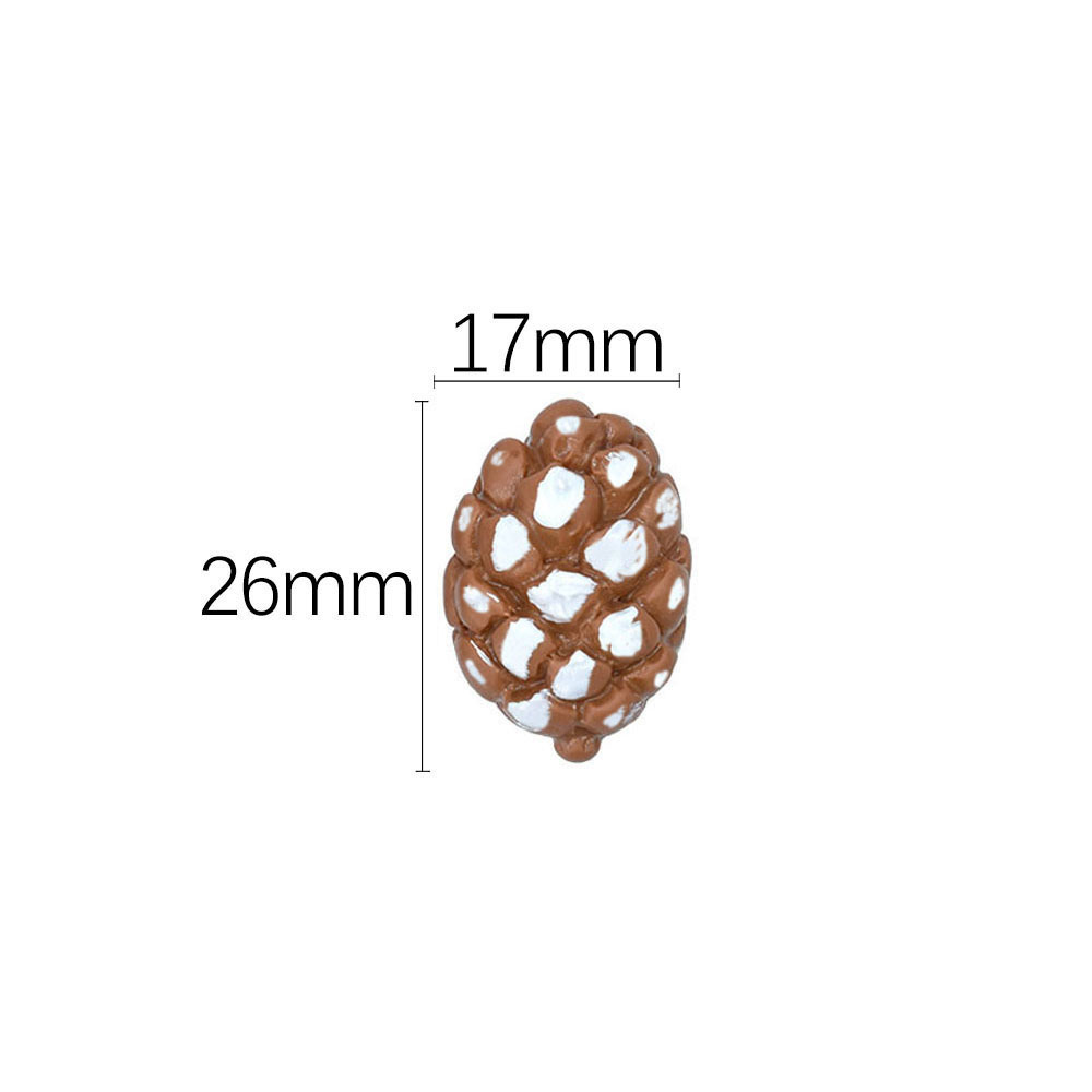 Small pine cone, 26x17mm