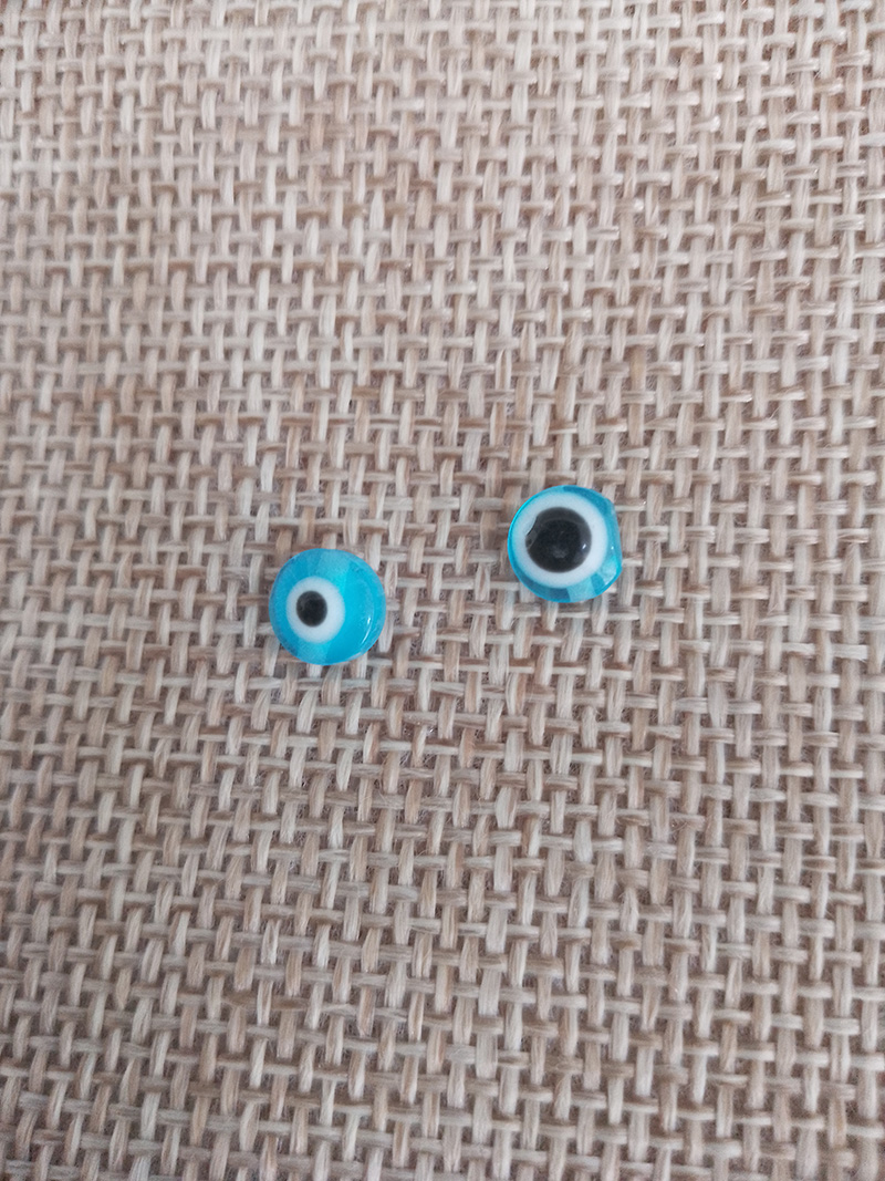 Sky blue 6 mm