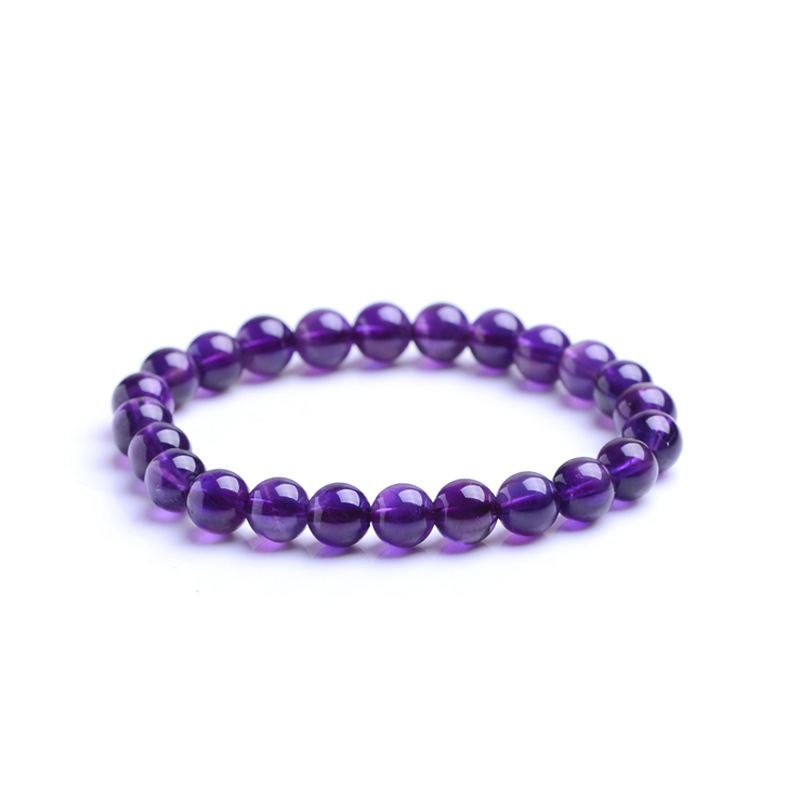 6mm pure amethyst bracelet