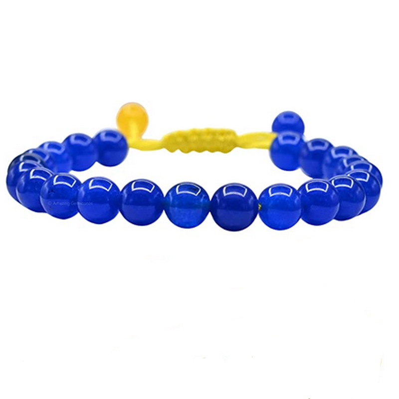 Blue beads