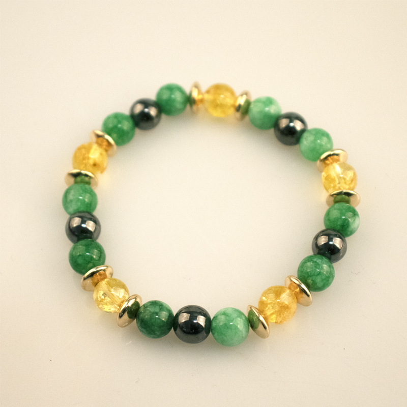 Citrine Green Aventurine Bracelet