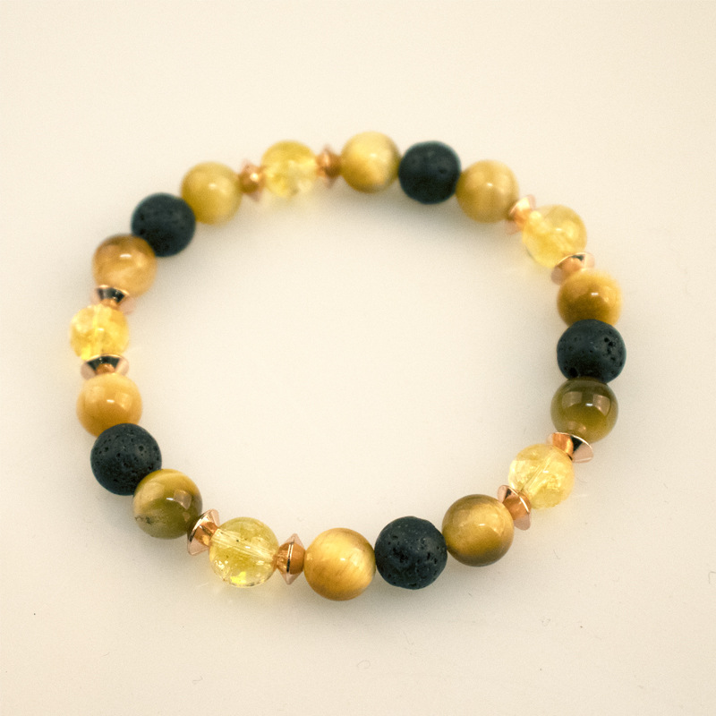 2:Citrine Tiger Eye Bracelet