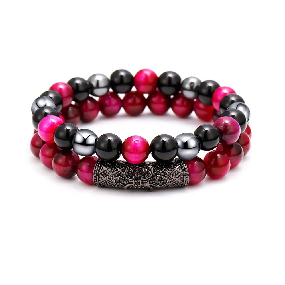 Rose red tiger eye