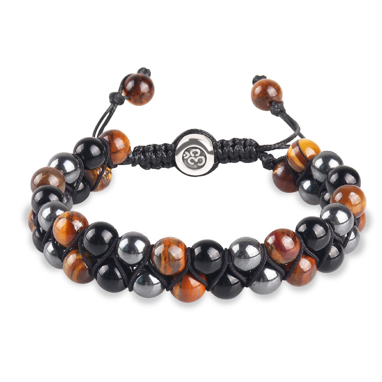 Tiger stone + agate + accessories