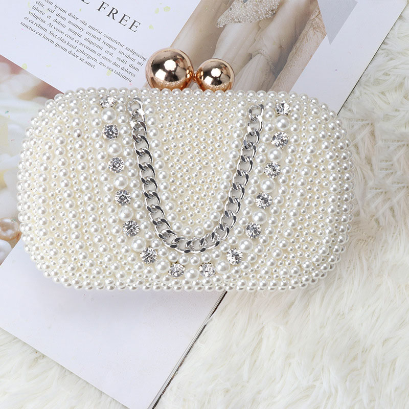 Pearl bag#17*11*4.5cm