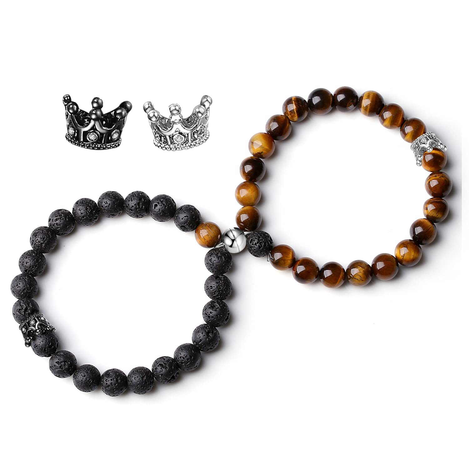 Tiger Eye Crown Elastic