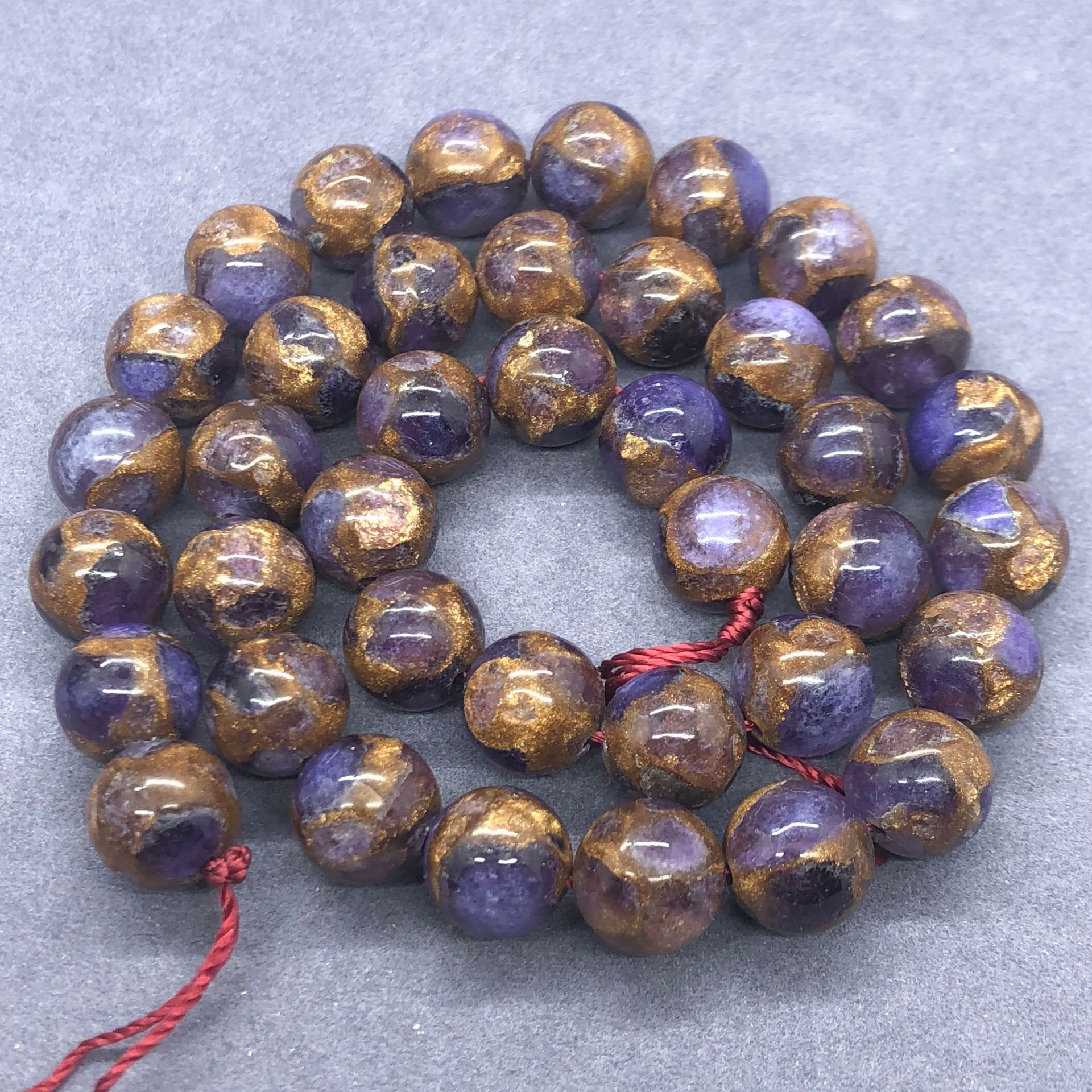 No. 1 purple 8mm (≈47 pieces)