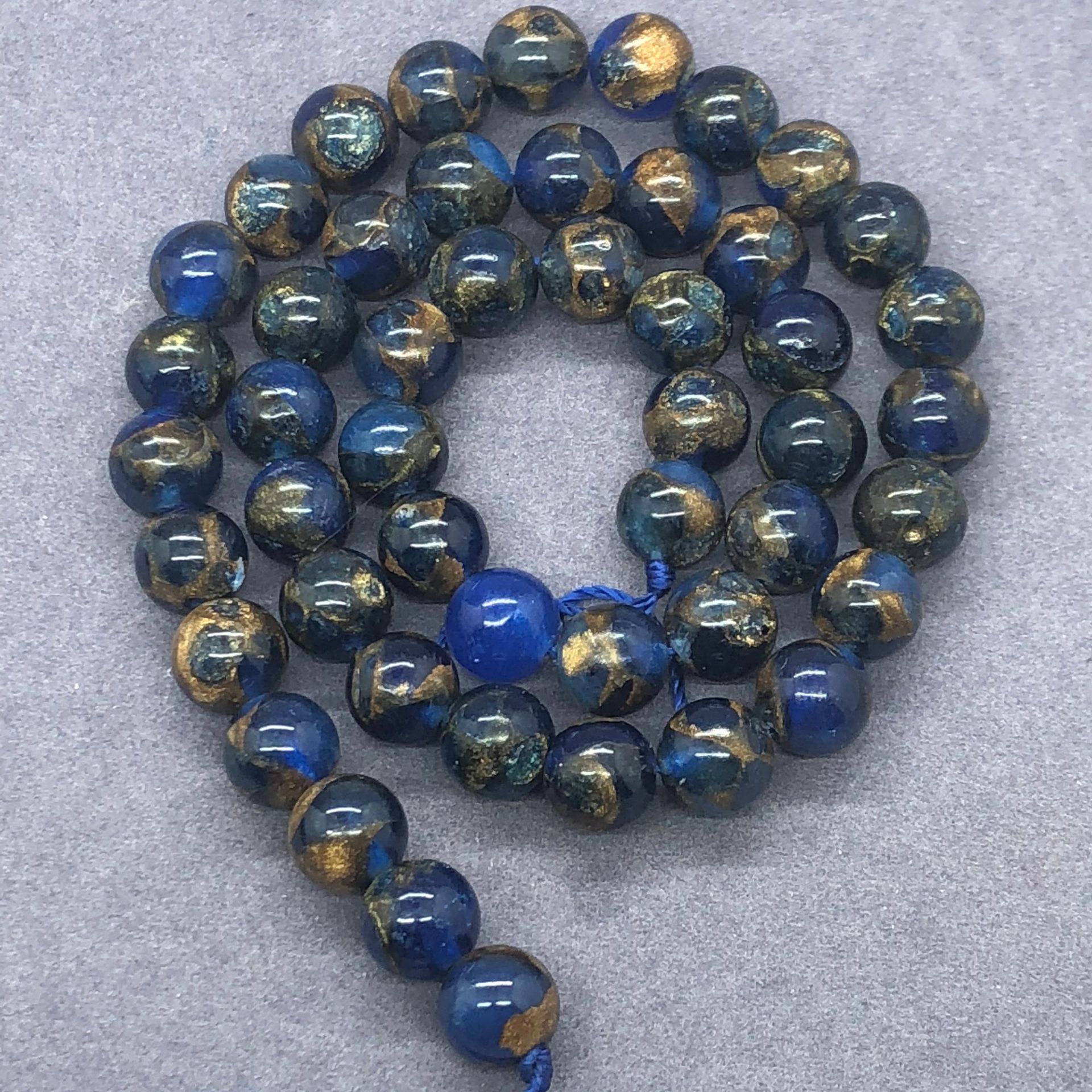 No. 6 royal blue 10mm (≈38 pieces)