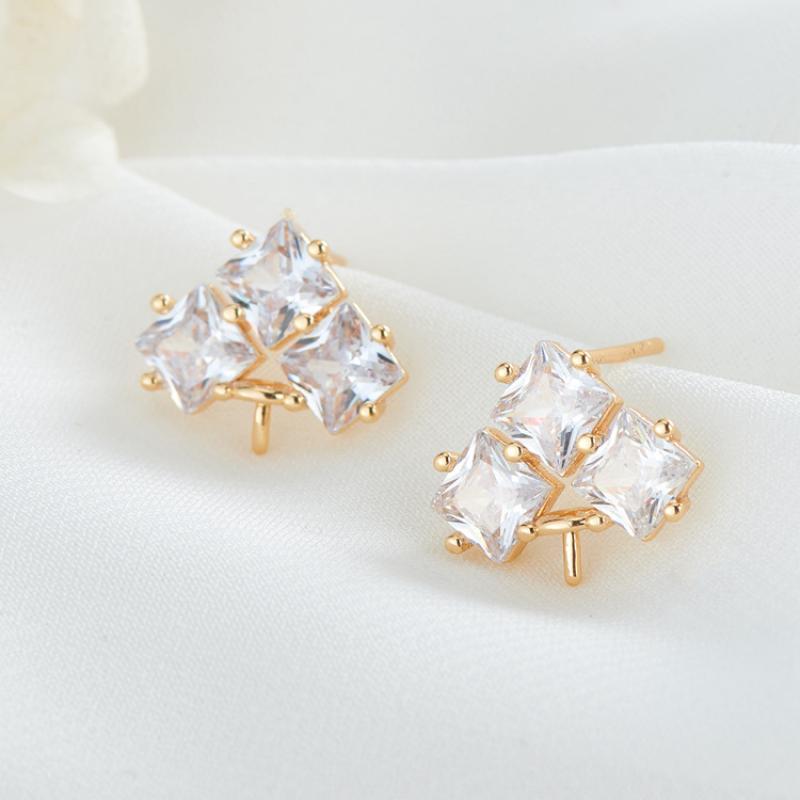 Stud Earrings 15x12mm