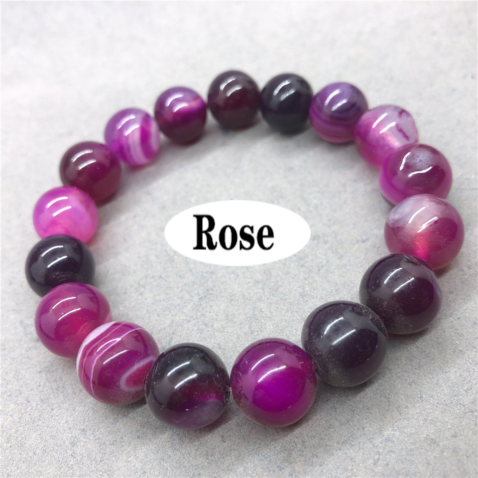 Rose red 8mm