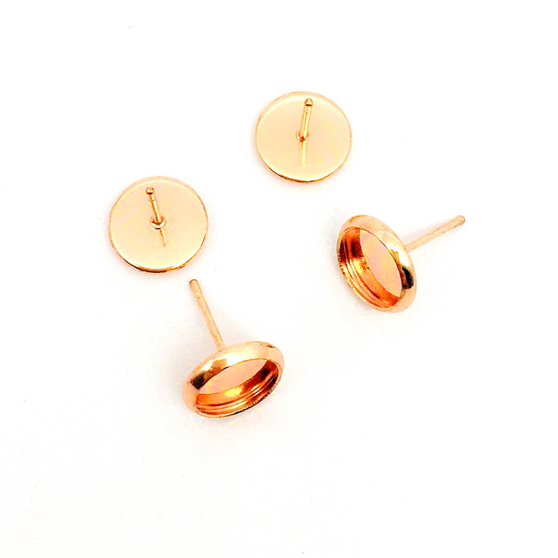 rose gold colorinside 8mm