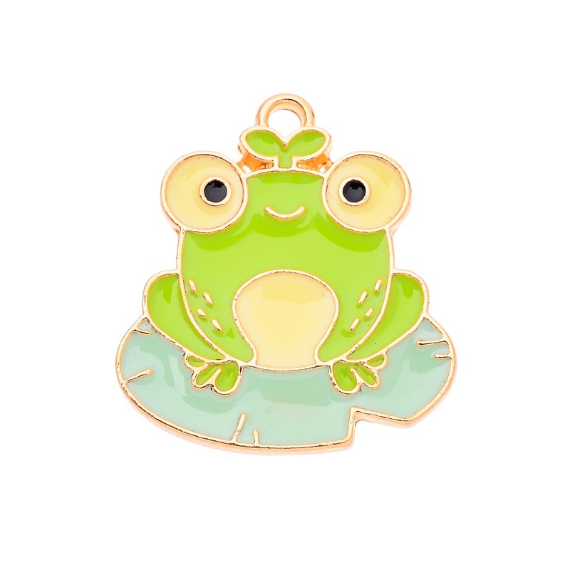 1:Lotus Leaf Frog 21*23mm