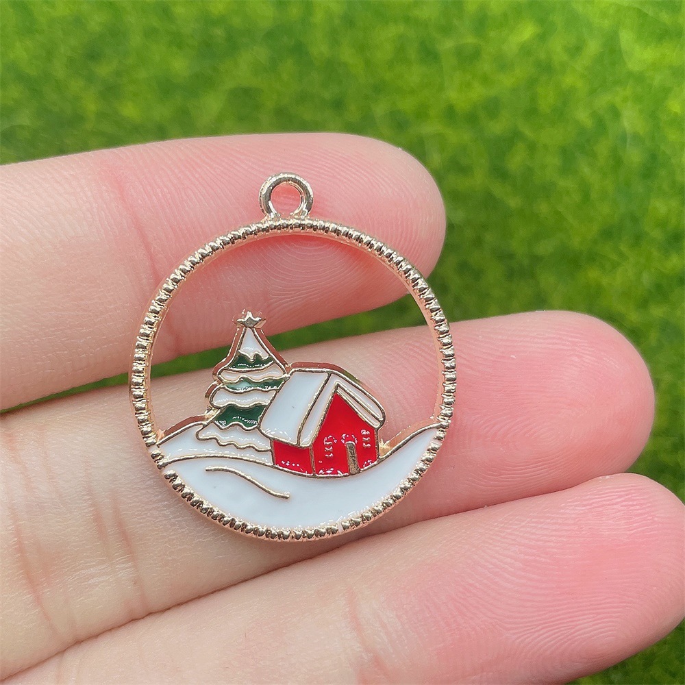 Christmas house 2.5*2.8cm