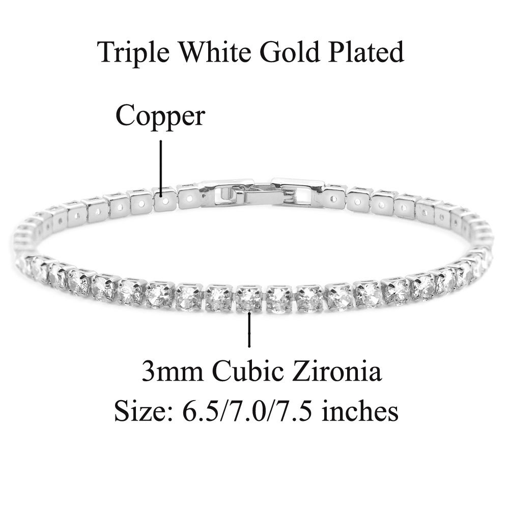 White gold 16.5cm